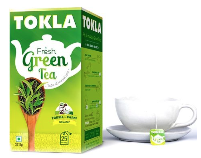Tokla Green Tea Envelop 37.6Gm x 25Bags