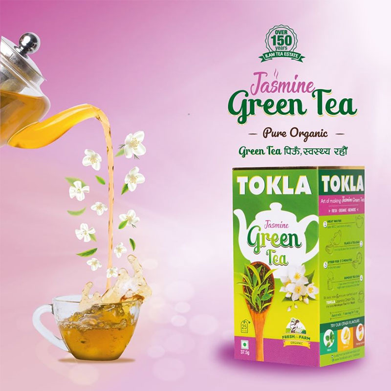 Tokla Jasmine Green Tea 37.5 Gm