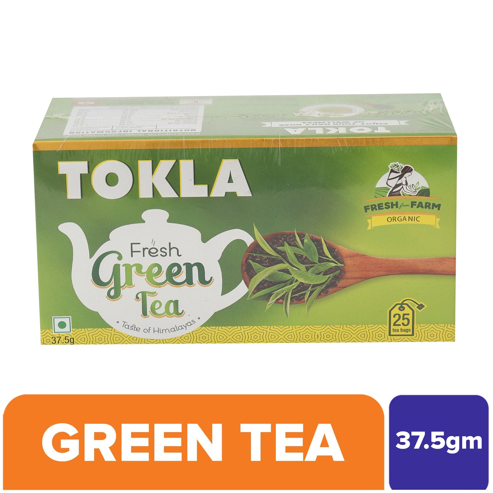 Tokla Lemon Green Tea 37.5Gm