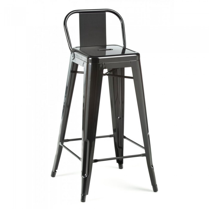 Laughing Buddha - Tolix Low Back Bar Chair