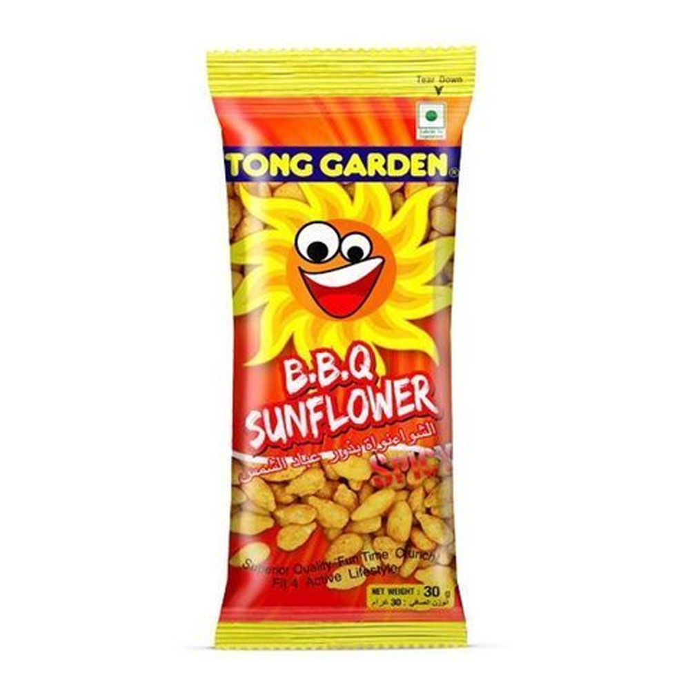 Tong Garden Snacks - B.B.Q Sunflower, 30gm