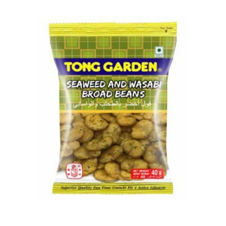 Tong Garden Seaweed&wasabi Broad Beans 40gm