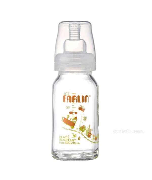Farlin Feeding Bottle Glass/40Z TOP-808G