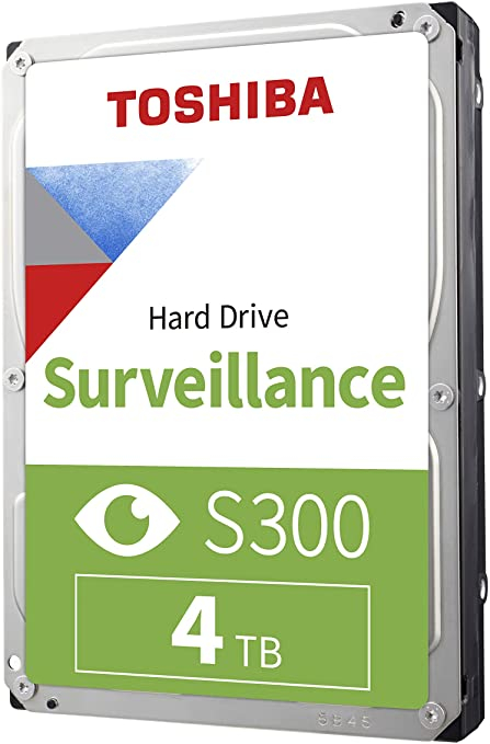 TOSHIBA S300 4TB Surveillance Hard Disk Drive
