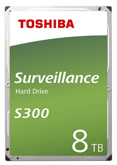 TOSHIBA S300 8TB Surveillance Hard Disk Drive