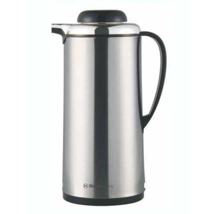 Homeglory S.S Button Steel Vacuum Flask 1.3ltr (HG-TP1300A)