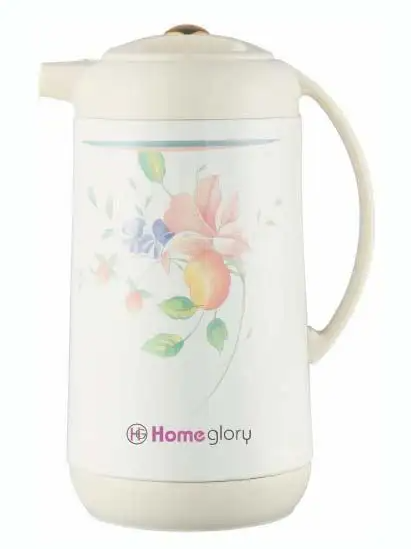 Homeglory Metal Button Vacuum Flask 1ltr (HG-TP1000B)