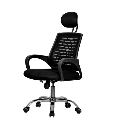 Tulip Mesh Office Chair- Black (TP 275)