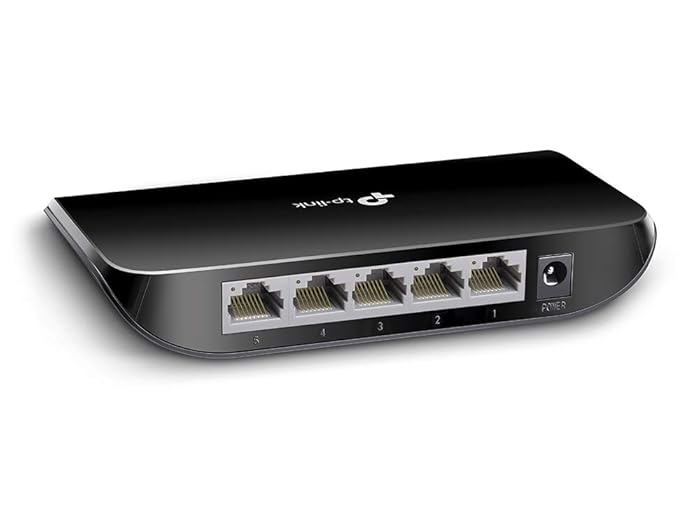 Tp-Link 5 Port Gigabit Ethernet Network Switch  TL-Sg1005d| Plug and Play| Traffic Optimization