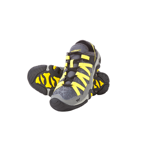  Wildcraft Men's Trail Running Shoe-US 9-Grey/Yellow