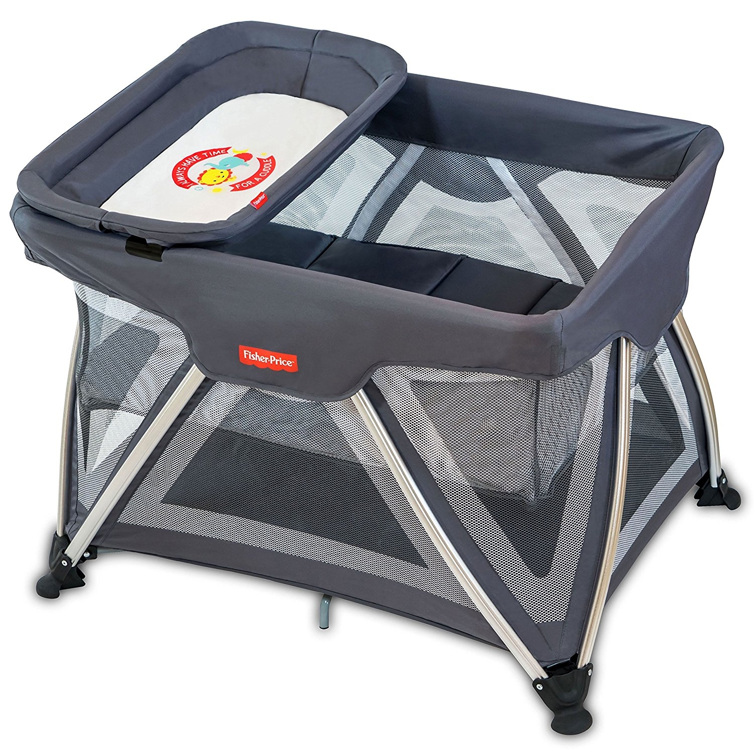 Fisher Price Baby Boy's And Girl's Trance Portable Baby Cot FPBS02