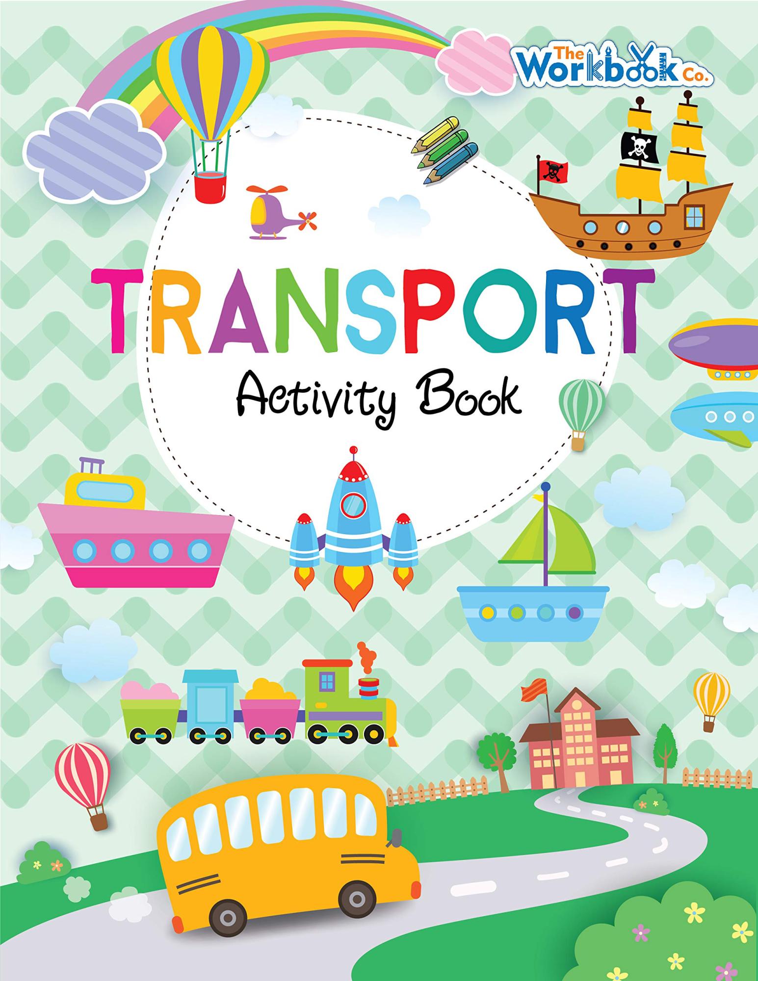 Transport Activity Book by Pegasus