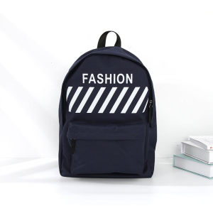 Ximi Trendy Vogue Cloth Backpack for Men (Dark Blue)