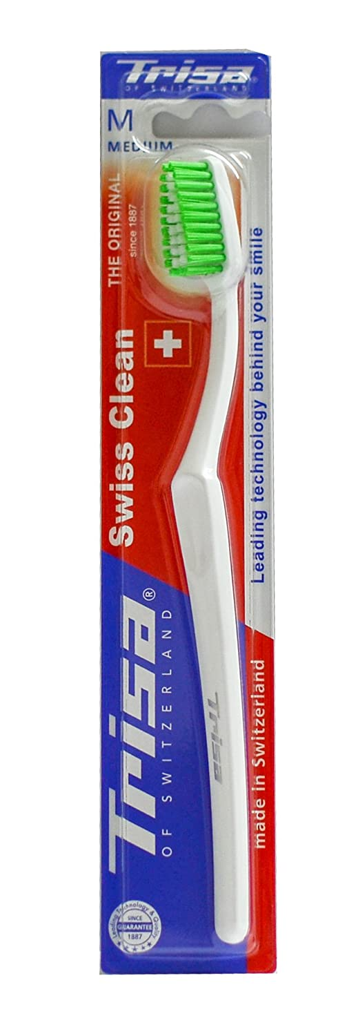Trisa Swiss Clean Toothbrush - Medium