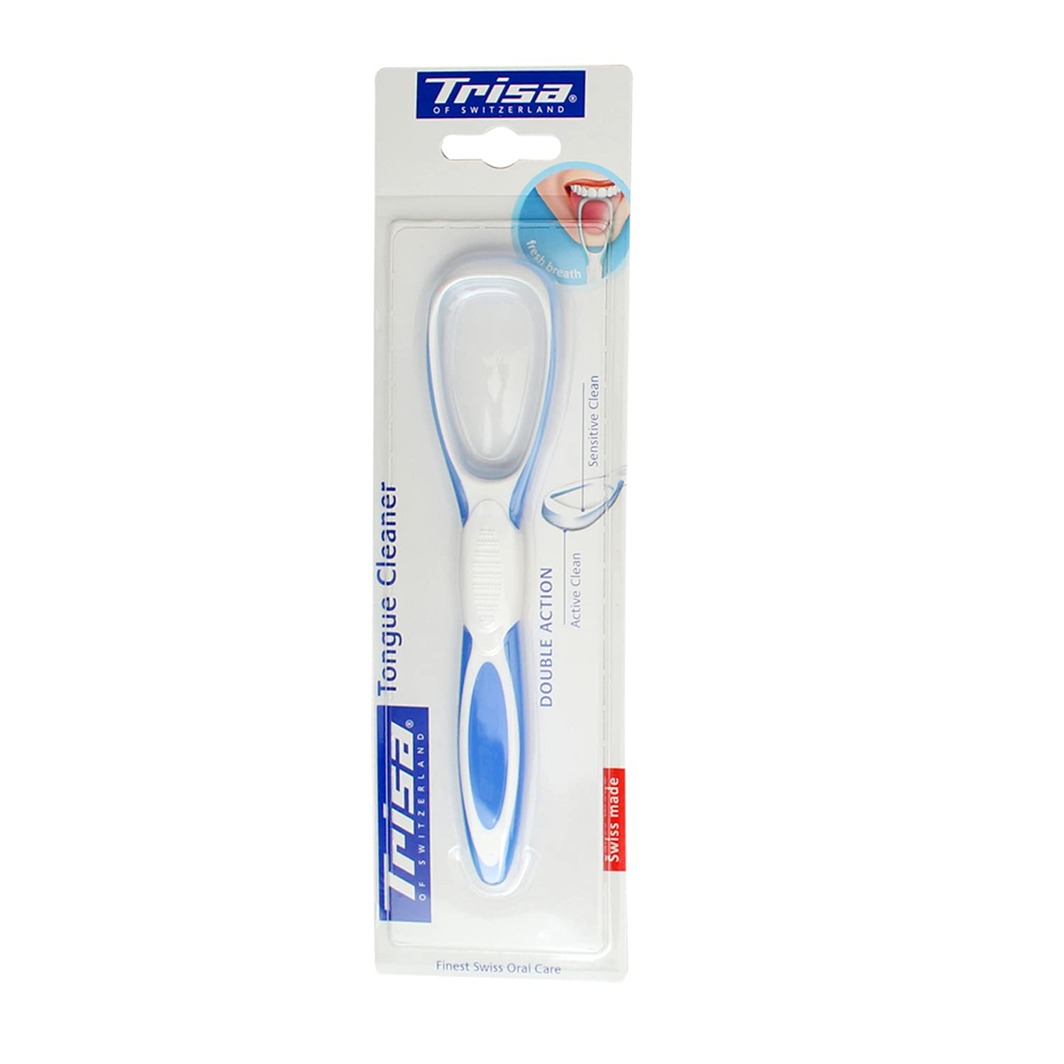 Trisa Tongue Cleaner Double Action