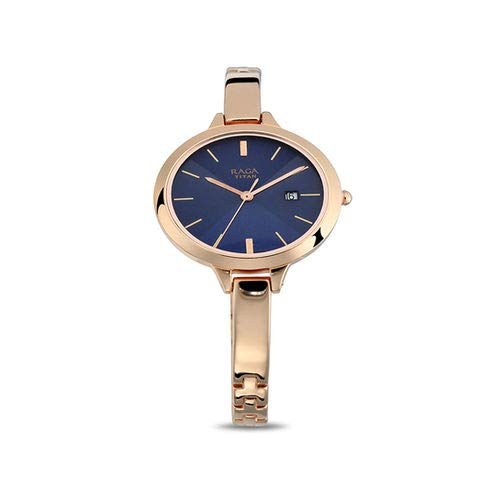 Titan Raga Viva Analog Rose Gold Dial Women's Watch - 2578WM02