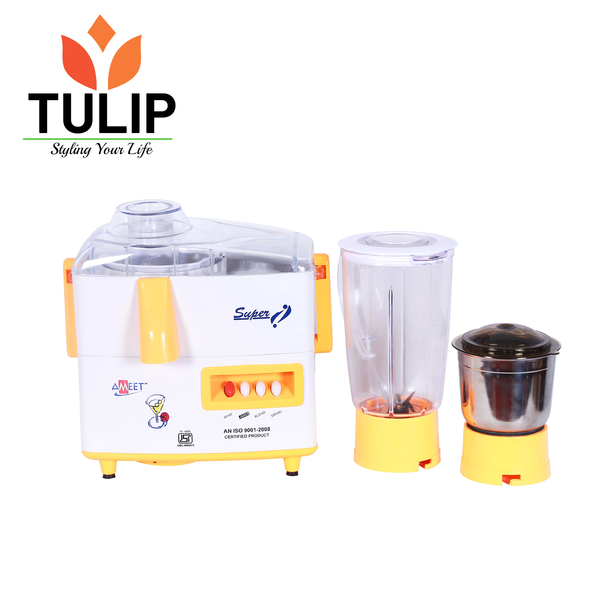 Tulip Jucier Mixer Grinder Super - 500 Watt