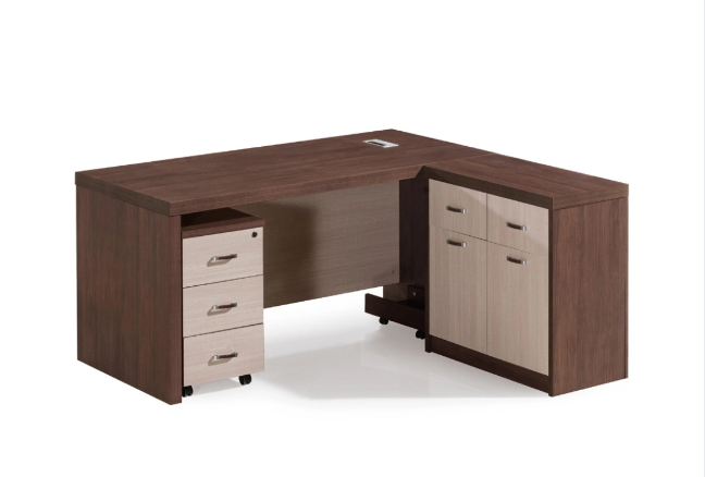  Tulip Office Desk L Shaped Office Executive - 1.8m (TP ALPHA)