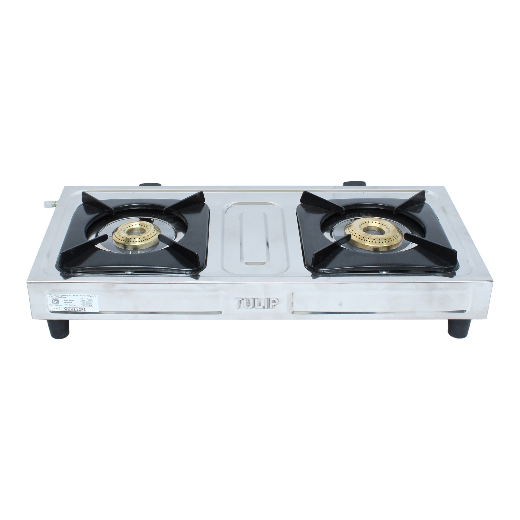 Tulip Pure Brass Burner Non Auto 2 Burner Max Brass Commander Body