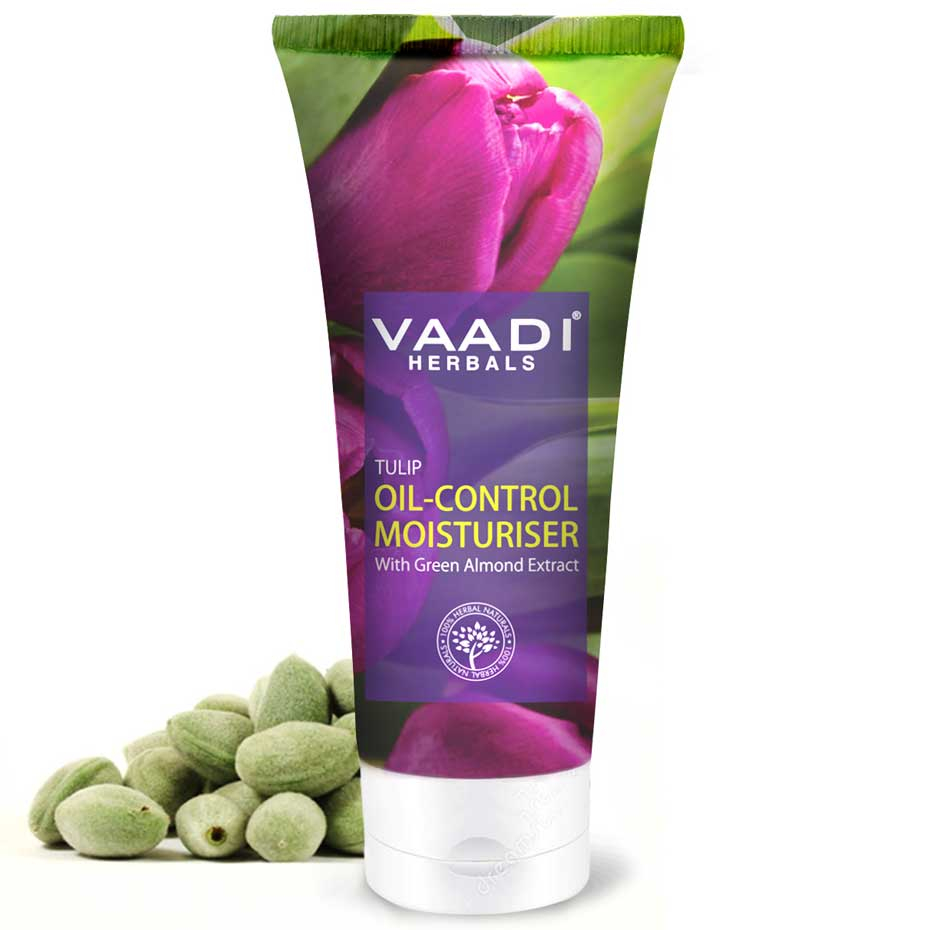 Vaadi Herbals Tulip Oil Control Moisturizer with Green Almonds extract – 60 ml
