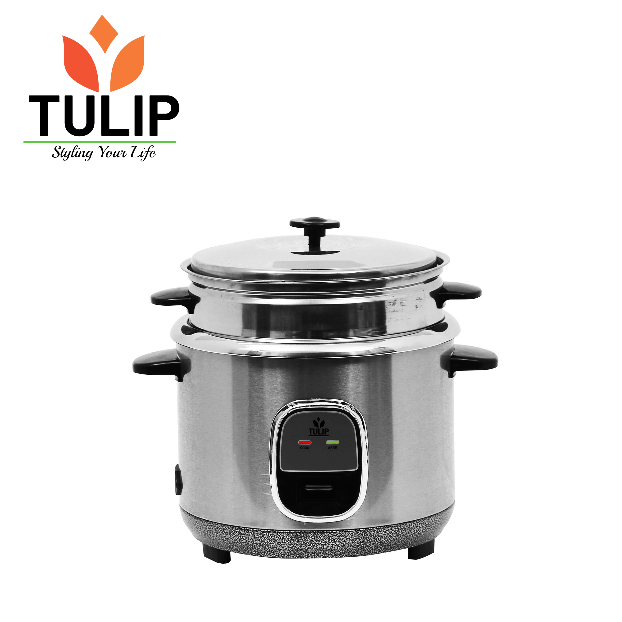Tulip Rice Cooker Steel Pride 1.5L