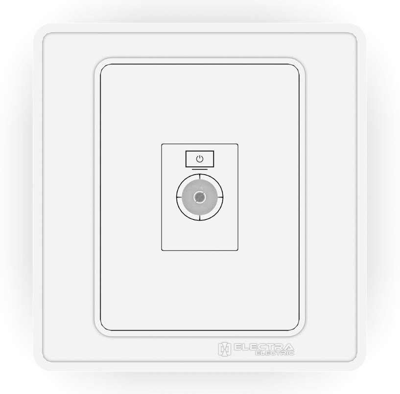 Electra Electric Tv Coxial Socket Single