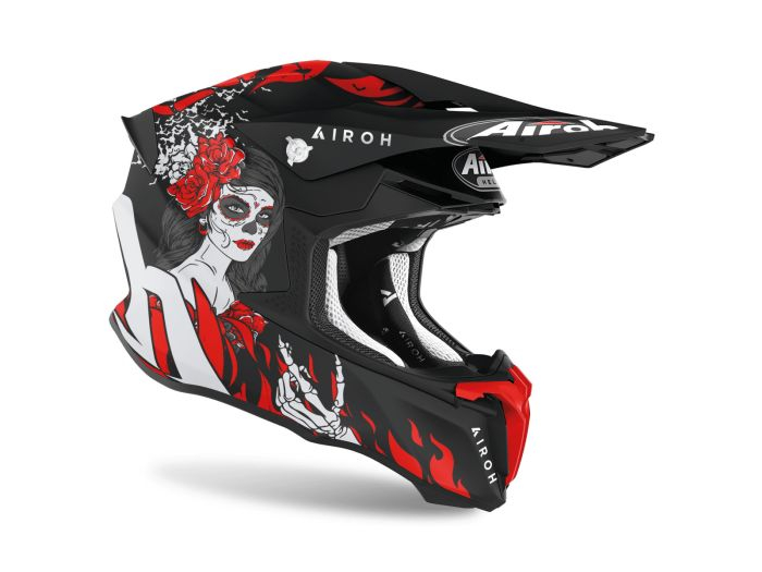 Airoh Twist 2 Hell Helmet Matt(tw2h55)