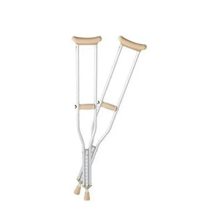Tynor - Standard Aluminum Crutch Pair ( Baisakhi )