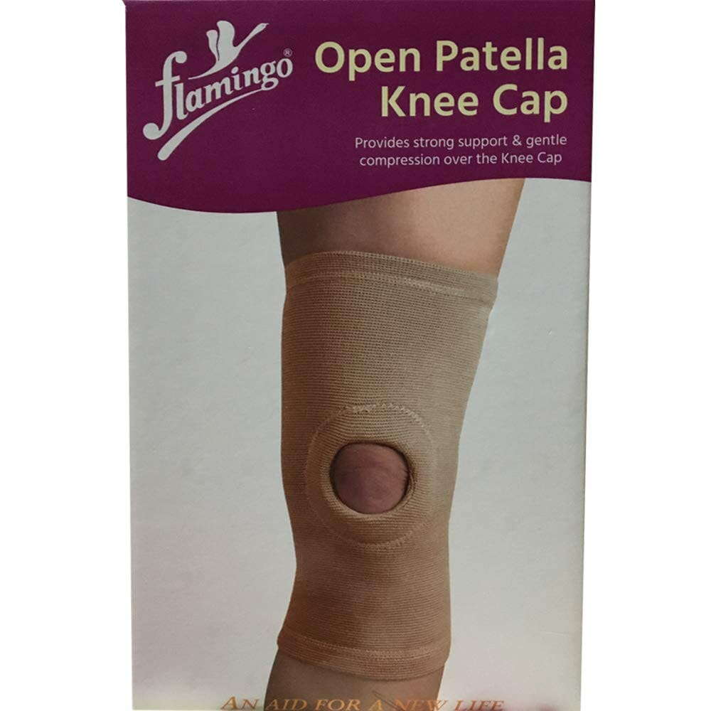Flamingo Knee Cap with Open Patella, Breathable Knee Cap Brace