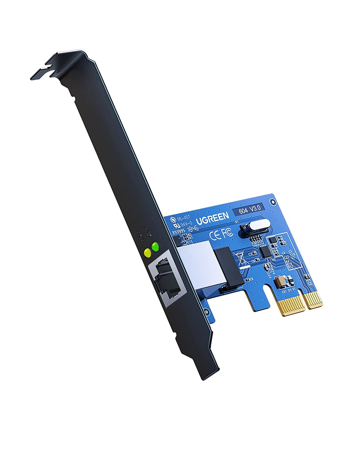 UGREEN Gigabit Ethernet PCI Express PCI-E Network Controller- 30771