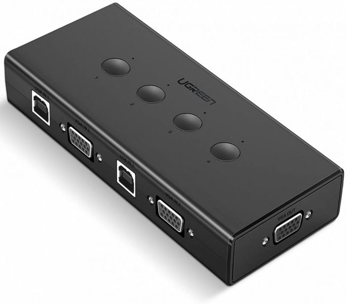 UGREEN KVM Switch with 4 Ports USB 50280