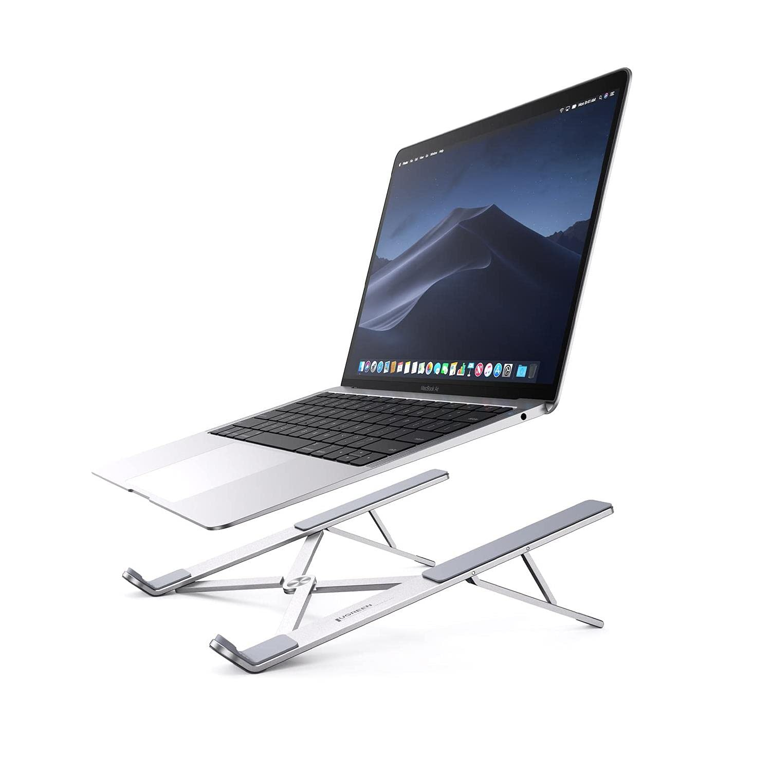 UGREEN Laptop Stand Laptop Holder Riser Computer Tablet Stand Adjustable Aluminum Ergonomic Foldable Portable Desktop Holder