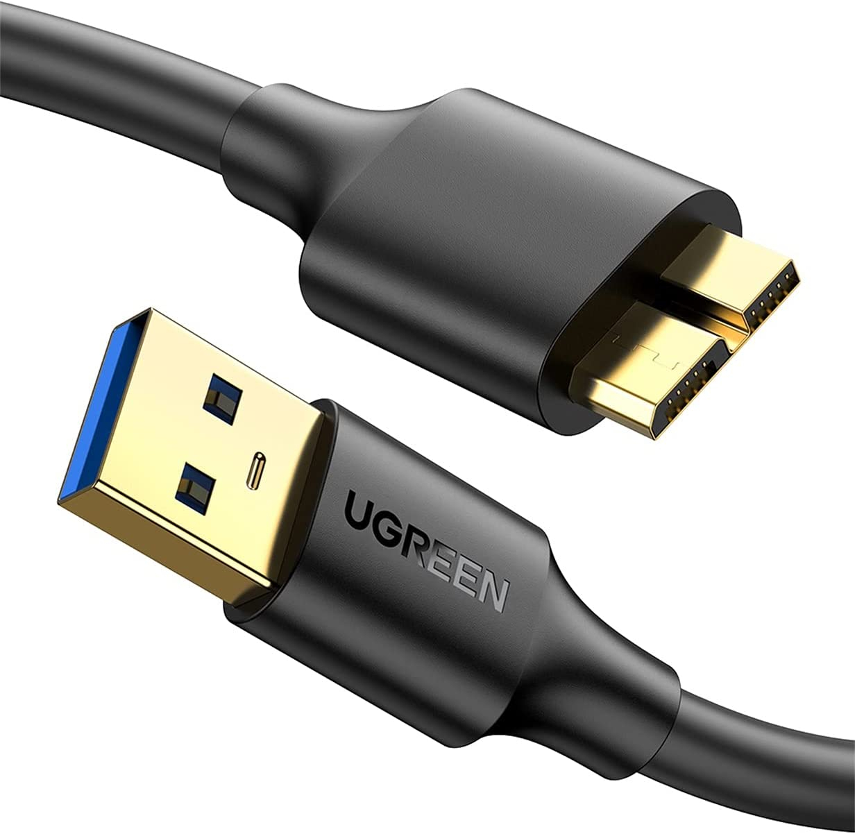 UGREEN Micro USB 3.0 Cable USB 3.0 Type A Male to Micro B Cord