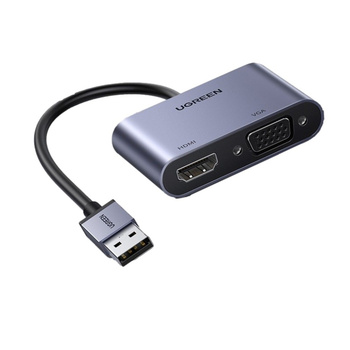 UGreen 20518 USB 3.0 to HDMI+VGA converter