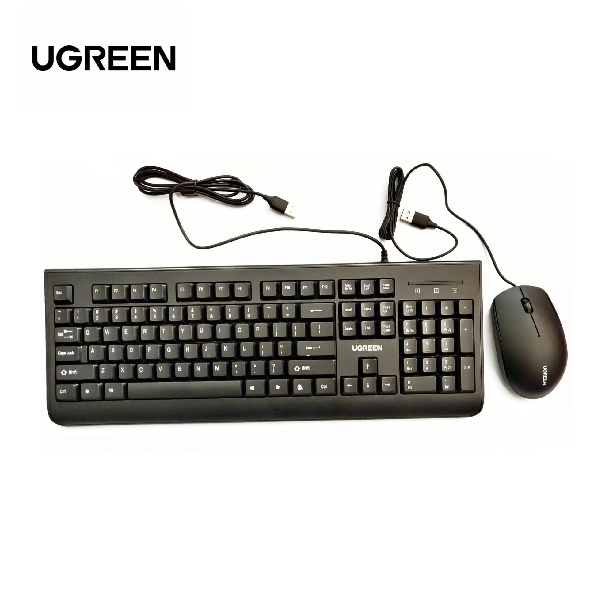 UGREEN MK001 WIRED USB MOUSE AND KEYBOARD COMBO