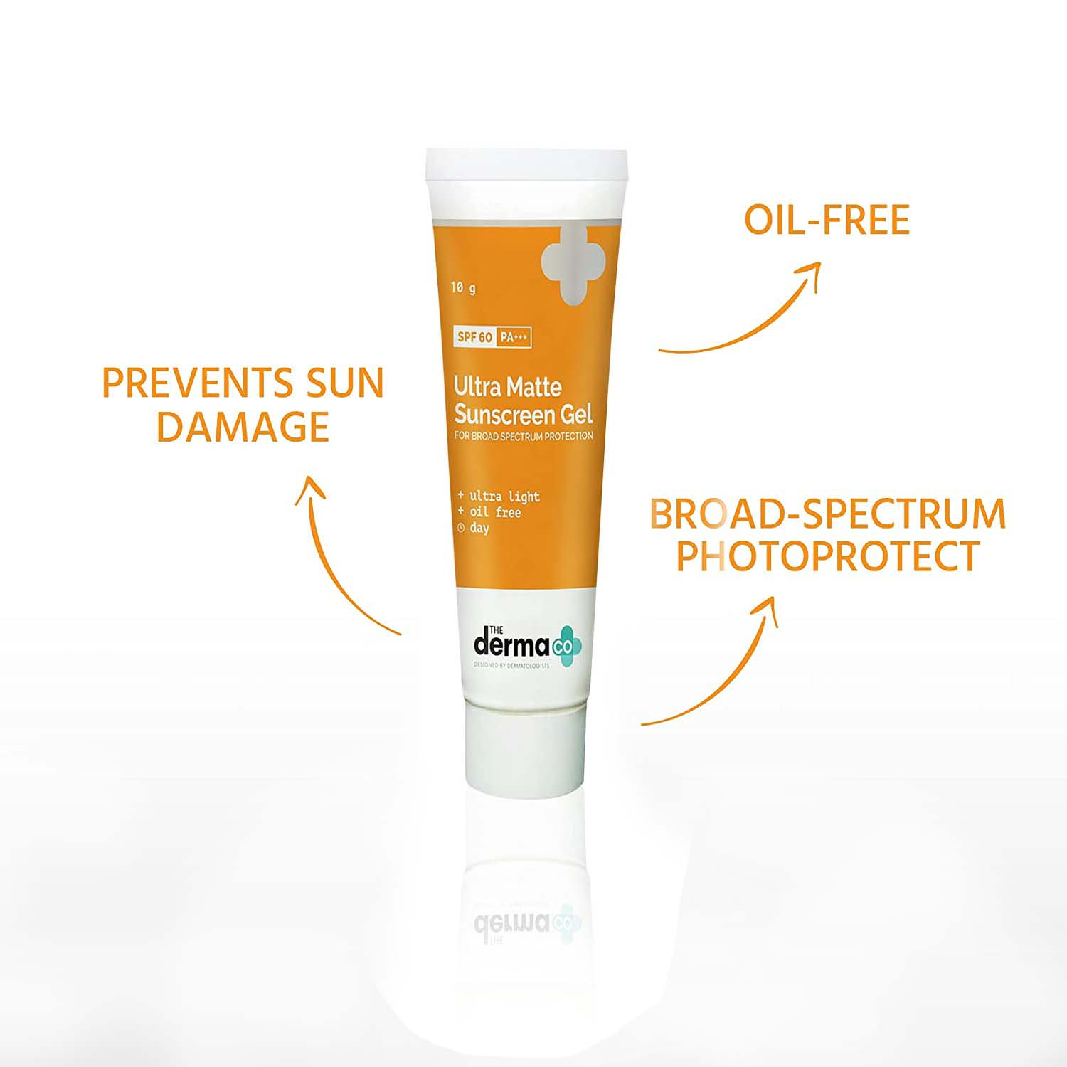 The Derma Co Ultra Matte Sunscreen Gel with SPF 60 - 10 gm(dermaco)