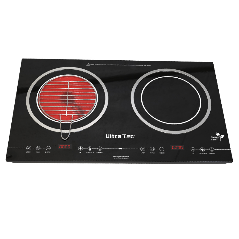 Ultra Tec Induction Hybrid Infrared Stove (UTINIF-E20)