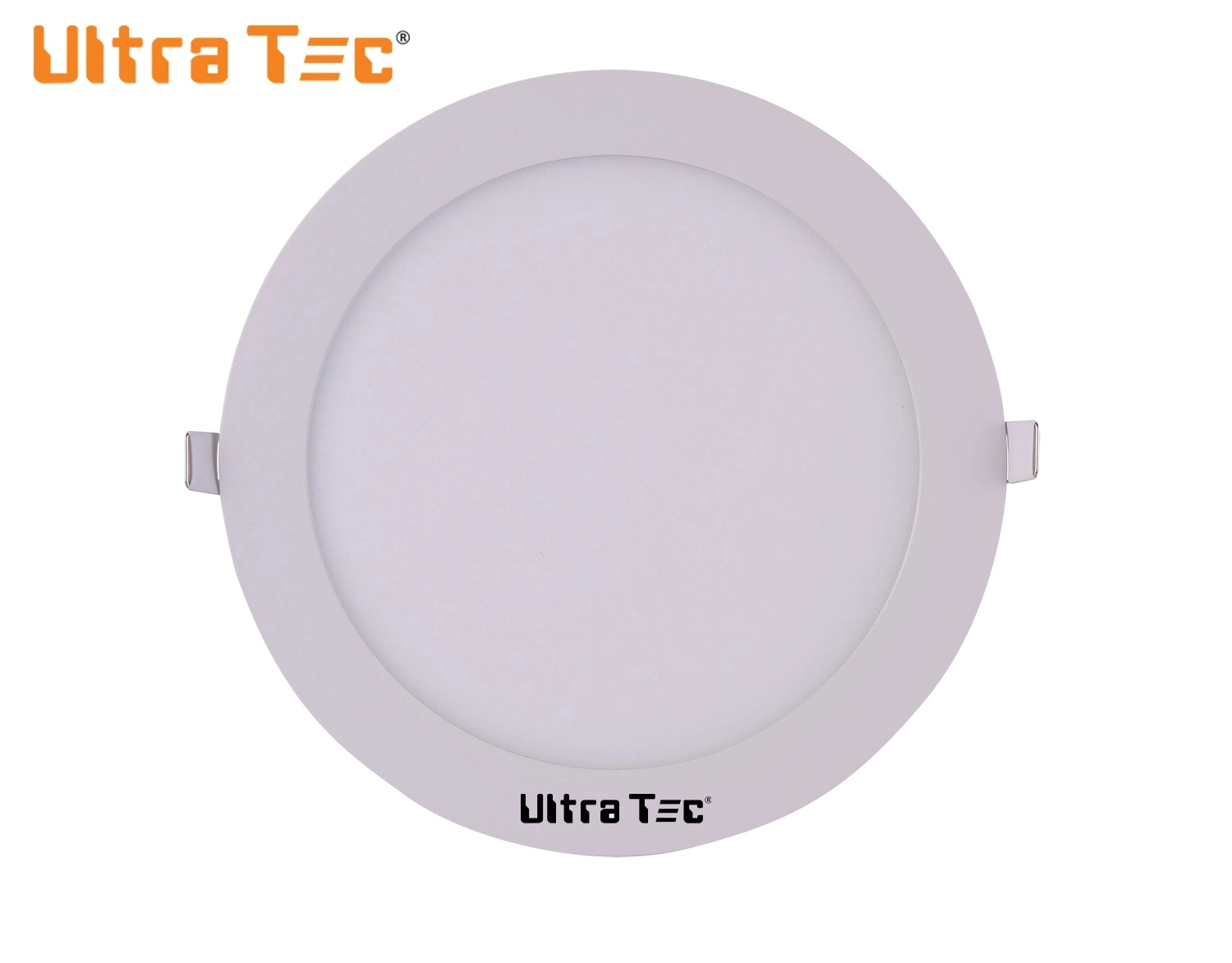 Ultra Tec Recessed LED Panel Light / Round/ 24 Watt