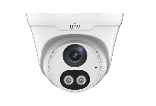 Uniview - IPC3612LE-ADF28KC-WL Network Camera | 2 MP IR ColorHunter WDR IP  with Built-in Mic & Speaker  Dome Camera