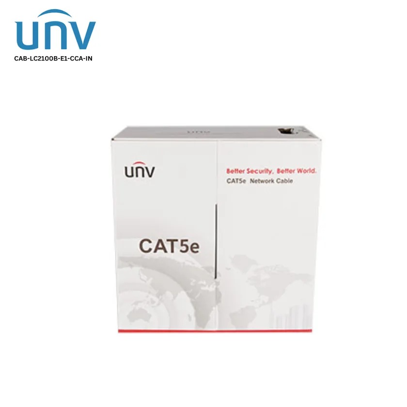 UNV Pure Copper CAT6 Cable CAB-LC3100B-E-IN CAB-LC3100B-E2-IN