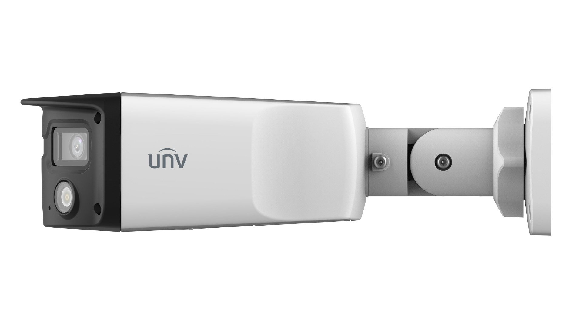 Uniview IPC2K24SE-ADF40KMC-WL-I0 4 MP Dual Lens ColorHunter Bullet IP Camera