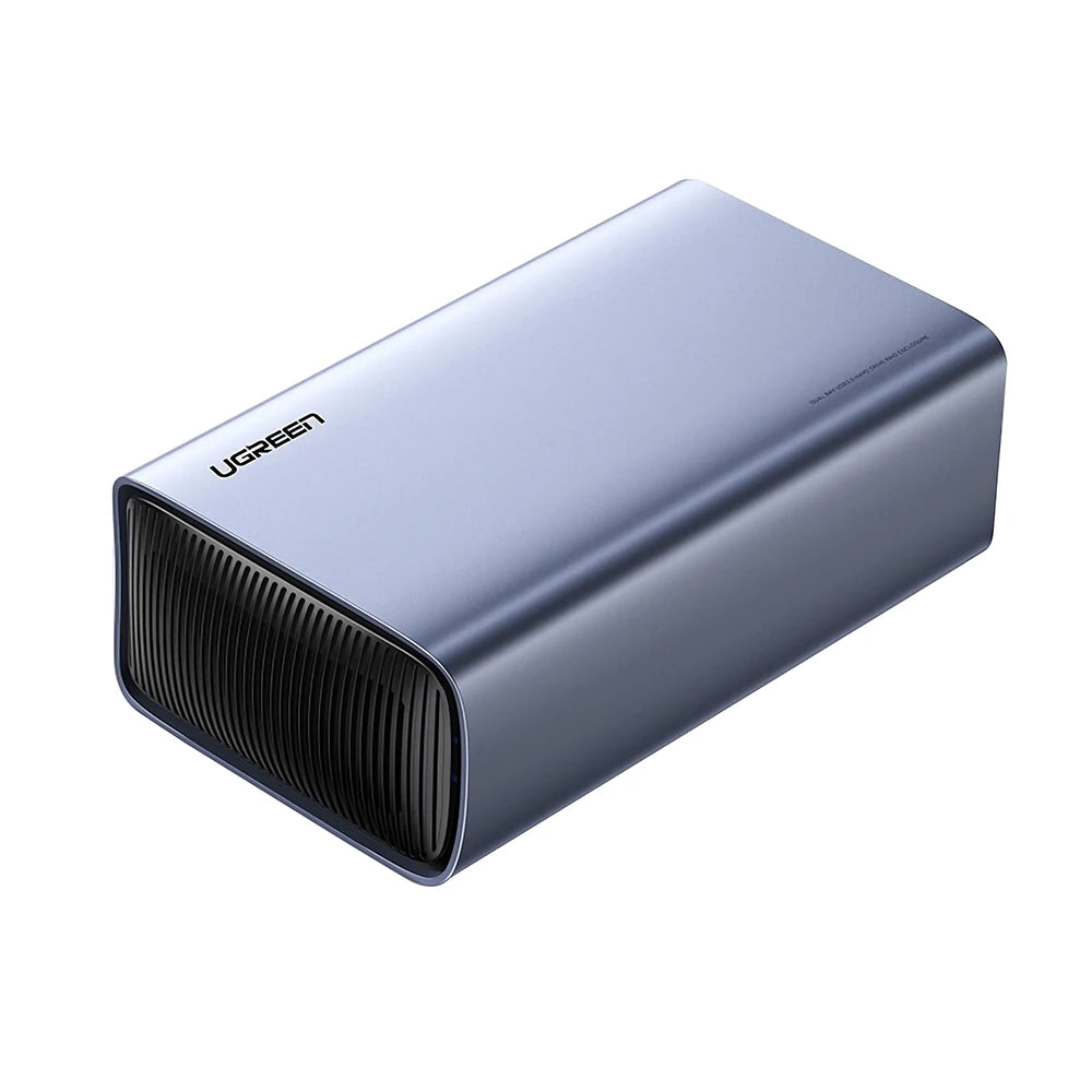 UGreen USB-C 3.1 To 3.5''/2.5"  Dual Bay RAID Hard  Drive Enclosure