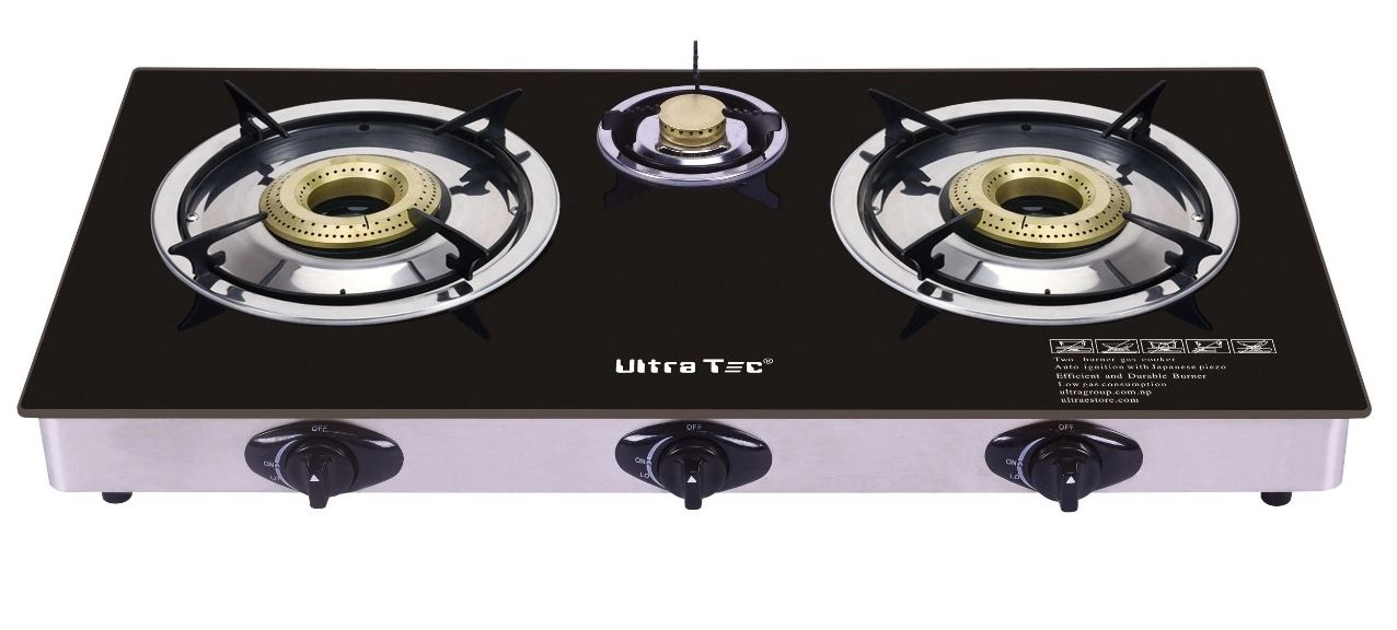 UltraTec UTCT3B 3 Burner Gas Cooktop