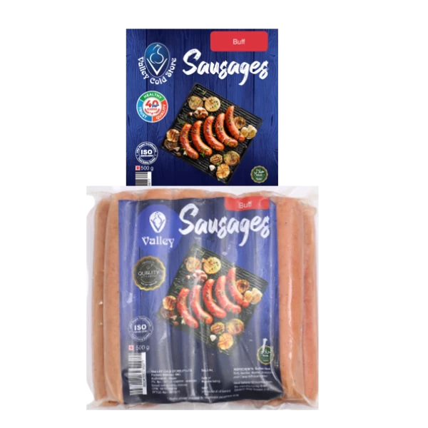 Valley Cs Buff Sausage 500gm