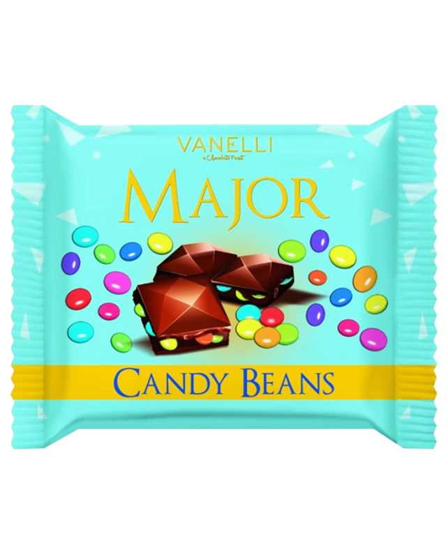 Vanelli Major Bar  candy beans 60g 12*12