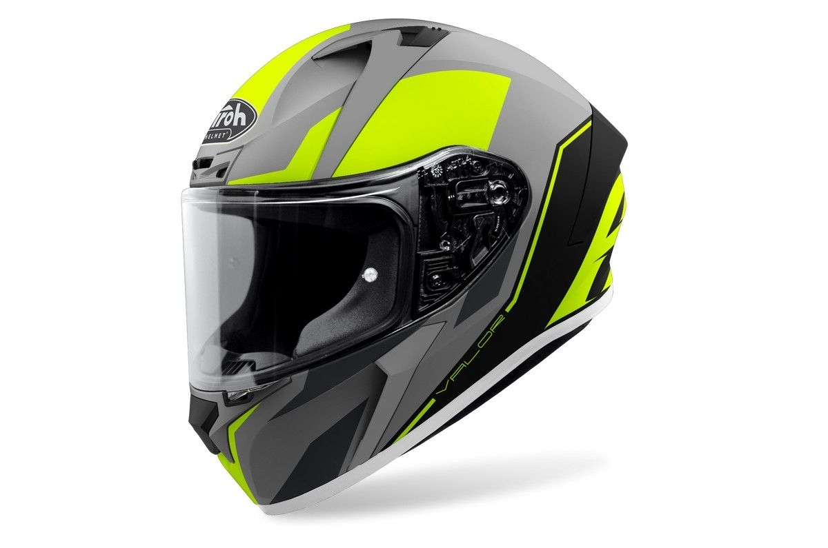 Airoh Valor Wings Helmet Yellow Matt(vaw31)