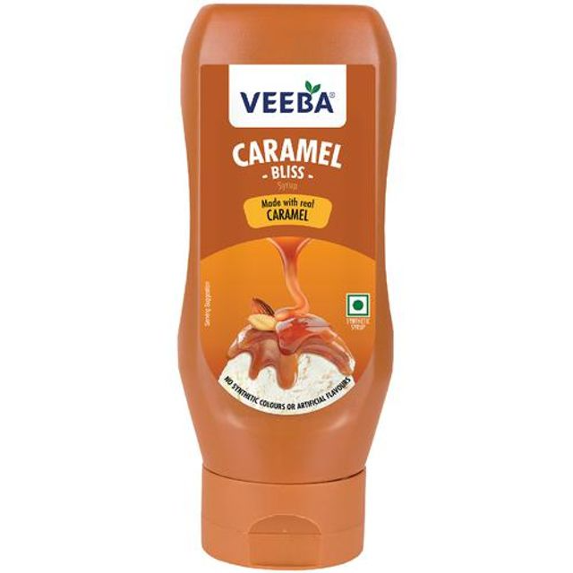 Veeba Sauces Caramel Bliss Syrup 380gm