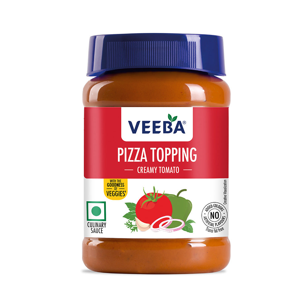 Veeba Pizza Topping Creamy Tomato 280 Gm