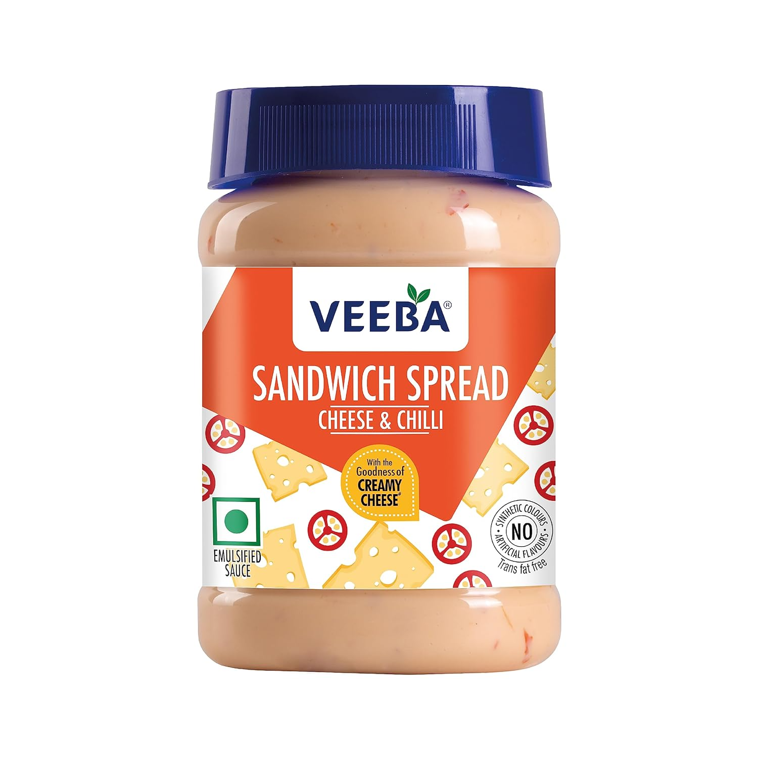 Veeba Sandwich Spread Cheese & Chilli 250 Gm