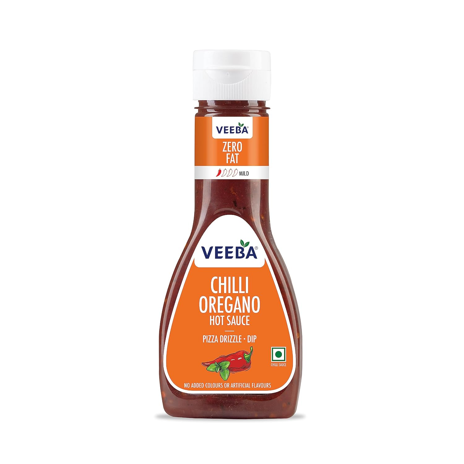 Veeba Chilli Oregano Hot Sauce 350 Gm